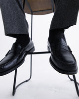 G.H. Bass – Black Easy Weejuns Larson Leather Penny Loafers