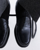 G.H. Bass – Black Easy Weejuns Larson Leather Penny Loafers