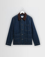 Healey - Dark Vintage Blue Denim Chore Jacket