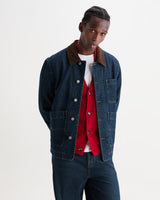 Healey - Dark Blue Denim Chore Jacket