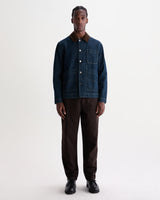 Healey - Dark Blue Denim Chore Jacket