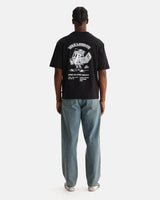 Milton - Black Pizza Delivery Graphic T-Shirt