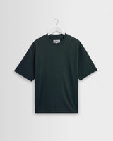 Milton - T-shirt en coton biologique émérisé vert foncé