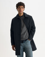 Navarino - Dark Navy Water Repellent Twill Mac