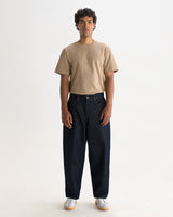 Ramsdale - Dark Indigo Rinse Barrel Fit Denim Jeans