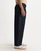 Ramsdale - Dark Indigo Rinse Barrel Fit Denim Jeans