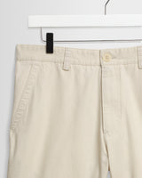 Trinity - Stone Cotton Tencel Shorts