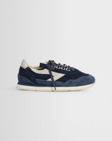 Walsh - Navy And White Suede Ensign Trainers