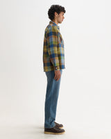 Whiting - Khaki And Multicolour Pike Check Overshirt