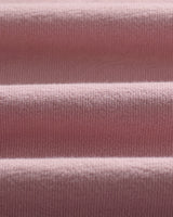 wax london men's Atwood - Dusty Pink Textured Organic Cotton Polo Shirt