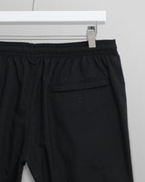 wax london men's Brockwell - Black Logo Swim Shorts