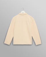 wax london men's Corey - Stone Seersucker Corduroy Shirt