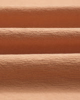 wax london men's Dean - Dusty Orange Textured Organic Cotton T-Shirt