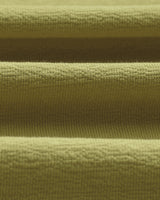 wax london men's Dean - Lime Khaki Textured Organic Cotton T-Shirt