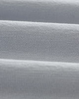 wax london men's Dean - Pale Blue Textured Organic Cotton T-Shirt