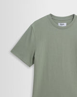 wax london men's Dean - Sage Textured Organic Cotton T-Shirt