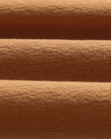 wax london men's Dean - Tan Textured Organic Cotton T-Shirt