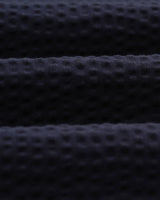 wax london men's Eldon - Navy Cotton Seersucker Jacket