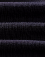 wax london men's Eldon - Navy Crinkle Cotton-Linen Jacket
