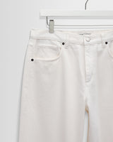 wax london men's Felix - Off White Loose Fit Denim Jeans