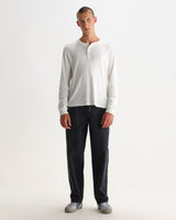 wax london men's Felix - Washed Vintage Black Loose Fit Denim Jeans