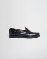 wax london men's G.H. Bass – Black Easy Weejuns Larson Leather Penny Loafers