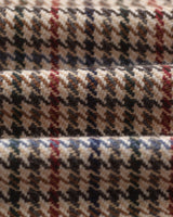 wax london men's Heath - Natural Houndstooth Check Jacket