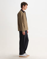 wax london men's Landor - Light Khaki Canvas Jacket