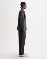 wax london men's Manilla - Washed Indigo Chambray Shirt
