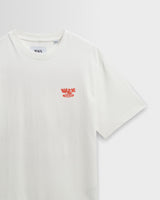 wax london men's Milton - Off White Character Graphic T-Shirt