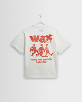 wax london men's Milton - Off White Character Graphic T-Shirt