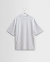 wax london men's Milton - White Organic Compact Cotton T-Shirt