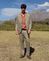 Alp - Khaki Linen Trousers