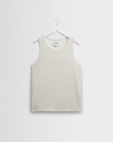 wax london men's Prim - Ecru Open Knit Vest