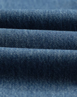 wax london men's Russell - Mid Blue Straight Fit Denim Jeans