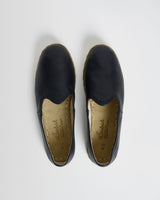 wax london men's Sabah – Glove Black Leather Shoes