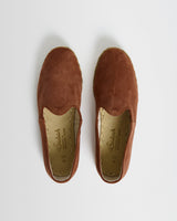 wax london men's Sabah – Rust Suede Shoes