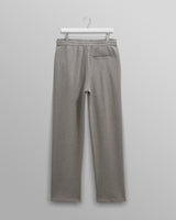wax london men's Ska - Grey Embroidered Logo Loopback Cotton Joggers