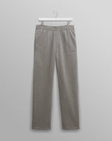 wax london men's Ska - Grey Embroidered Logo Loopback Cotton Joggers