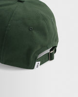 wax london men's Spencer - Green Cotton Sports Cap