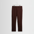 Alp - Merlot Linen Trousers