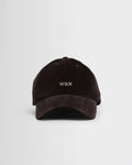 Spencer - Casquette de sport en velours côtelé marron