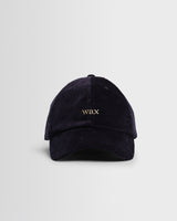 Spencer - Casquette de sport en velours côtelé bleu marine