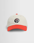 Spencer - Ecru And Red Camden Cotton Sports Cap