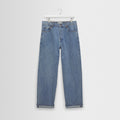 Felix - Blue Wash Selvedge Loose Fit Denim Jeans