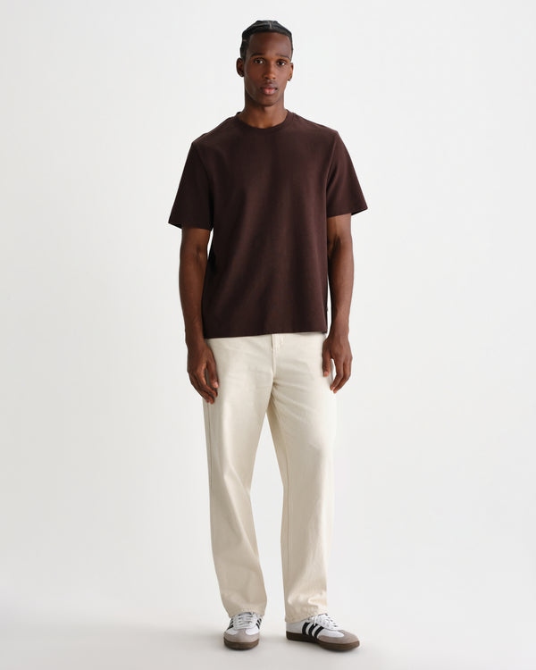 Felix - Ecru Loose Fit Denim Jeans
