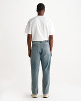 Felix – Blaue Selvedge Loose Fit Jeans mit Waschung