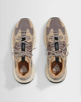 Flower Mountain - Baskets Yamabushi en daim de vachette beige et gris