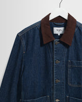 Healey - Dark Blue Denim Chore Jacket