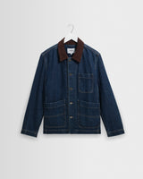 Healey - Dark Blue Denim Chore Jacket